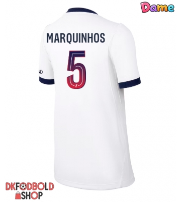 Paris Saint-Germain Marquinhos #5 Udebanetrøje Dame 2026-27 Kort ærmer